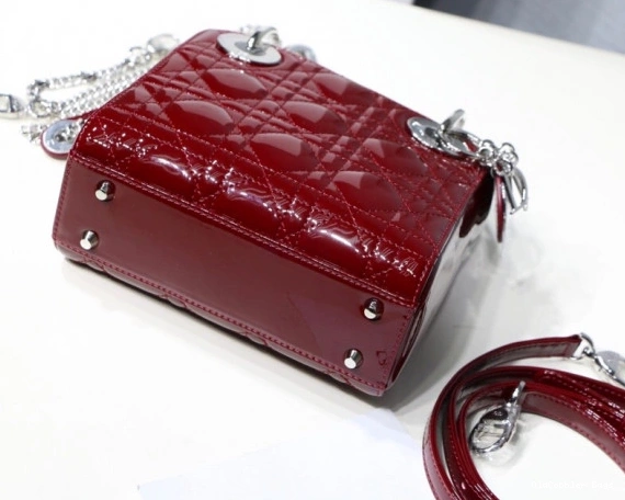 OldCobbler Bags Cow patent Mini Diro With leather Lady 0813